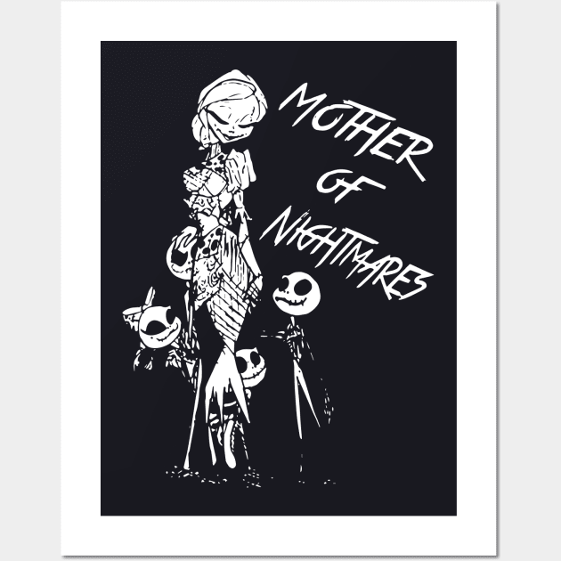 Mother Of Nightmares Scare Mother And Son Mother Wall Art by hathanh2